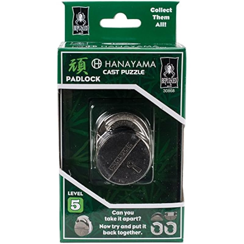 BePuzzled Padlock Hanayama Metal Brainteaser Puzzle Review