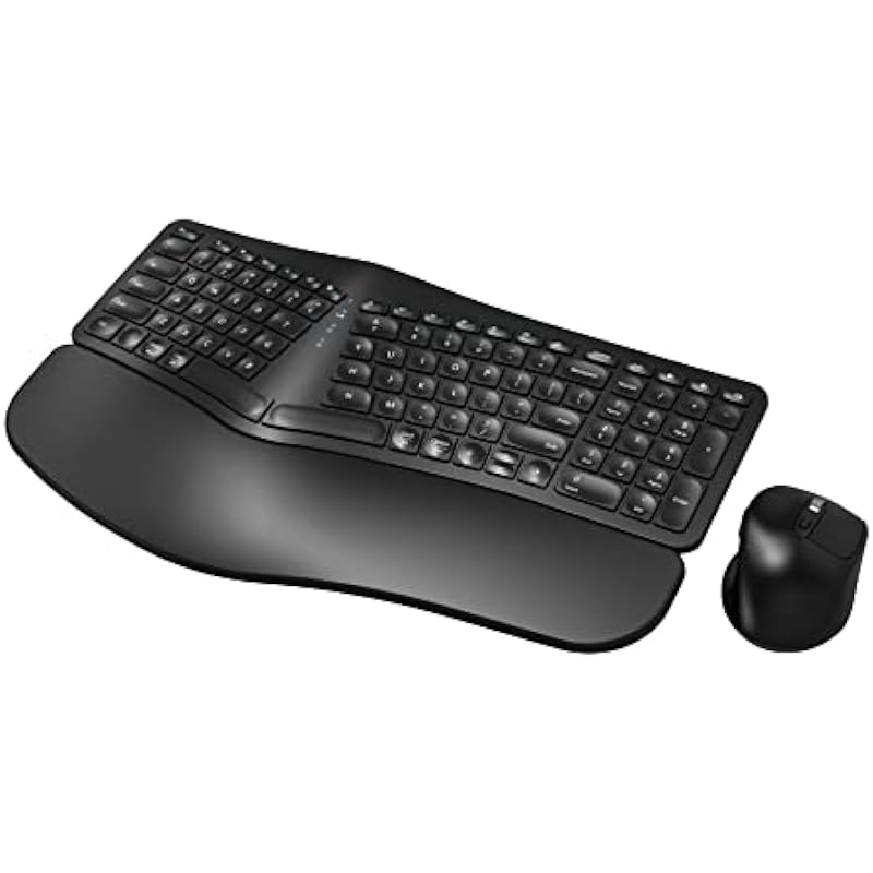 MK960 Ergonomic Wireless Keyboard Mouse Combo Review: Boost Your Productivity and Comfort