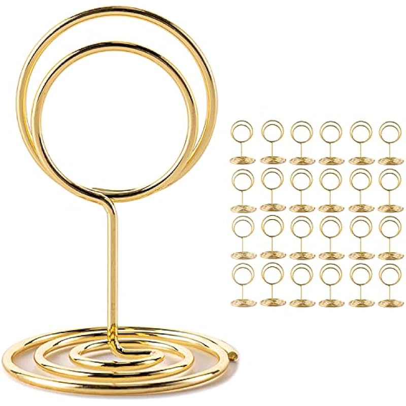 Elevate Your Event with Hoewina's Elegant Table Number Holders - A Detailed Review