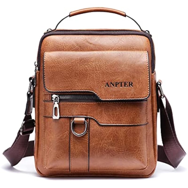 Ultimate Review of the Small Vintage PU Leather Satchel Messenger Bag