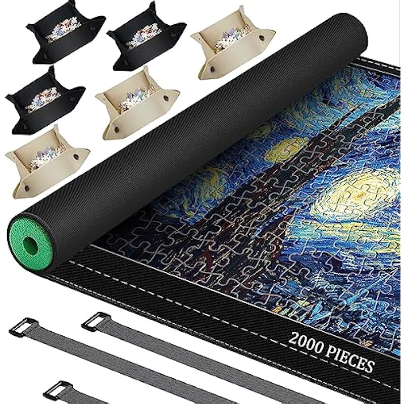 Rubber Jigsaw Puzzle Mat Roll Up Review: A Must-Have for Puzzle Lovers