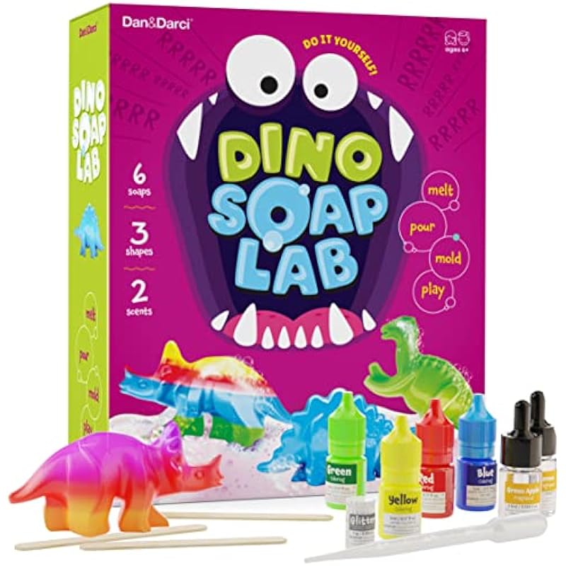 Dan&Darci Dino Soap Making Kit Review: Unleash Prehistoric Fun and Learning!