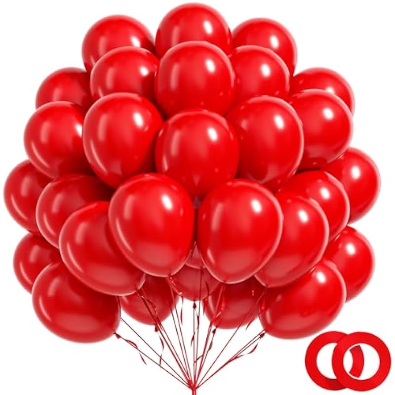 FOTIOMRG 100 Pack Red Balloons Review: Elevate Your Party Decor