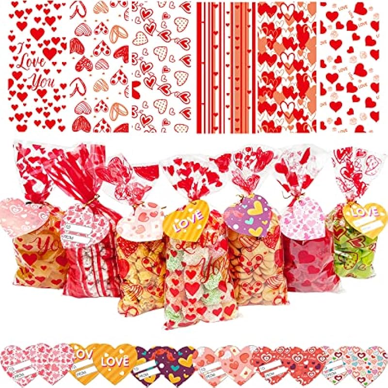 JQAQJU 150 PCS Valentine Gift Bags Set: The Ultimate Review