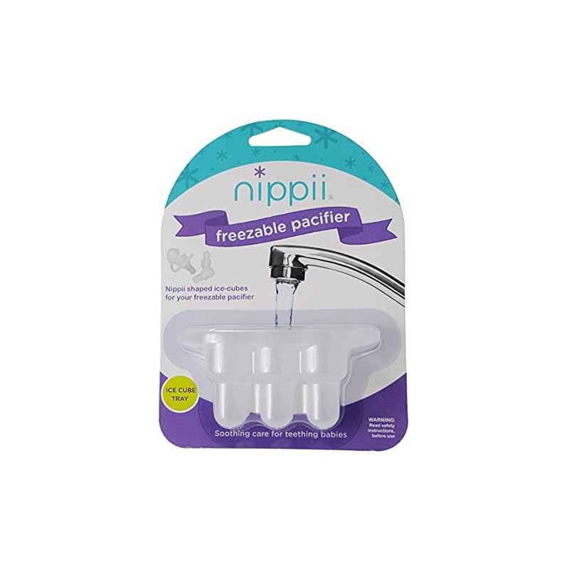 Nippii Freezable Teething Pacifier Ice Cube Tray Refills Review