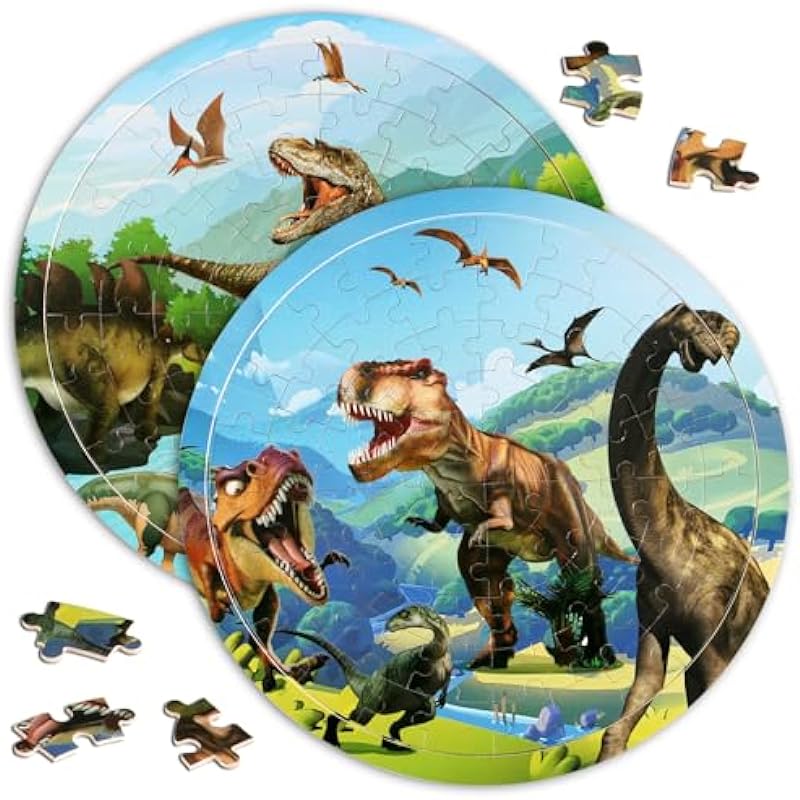 Dinosaur Wooden Puzzle for Kids Review: Engaging Learning Fun