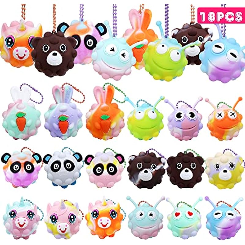 KissFree 18 Pack Animal Pop Balls Review: The Ultimate Stress-Relief Toy