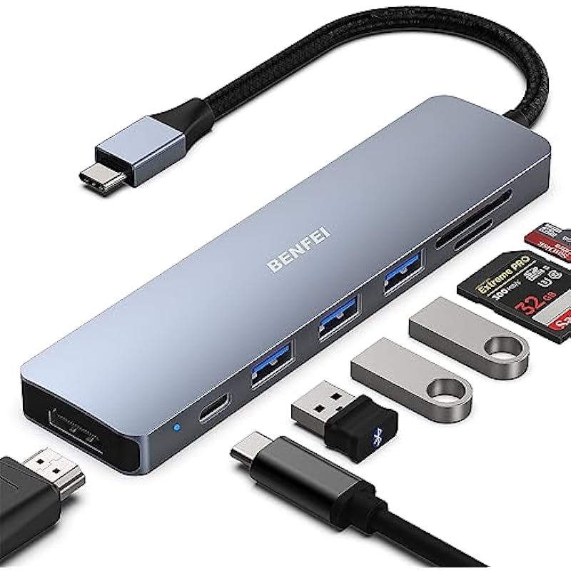 BENFEI 7in1 USB C Multiport Adapter Review: Enhance Your Connectivity