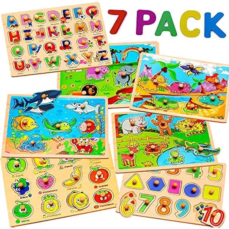 7 Pack Wooden Puzzles for Toddlers Review – A Must-Have Educational Toy