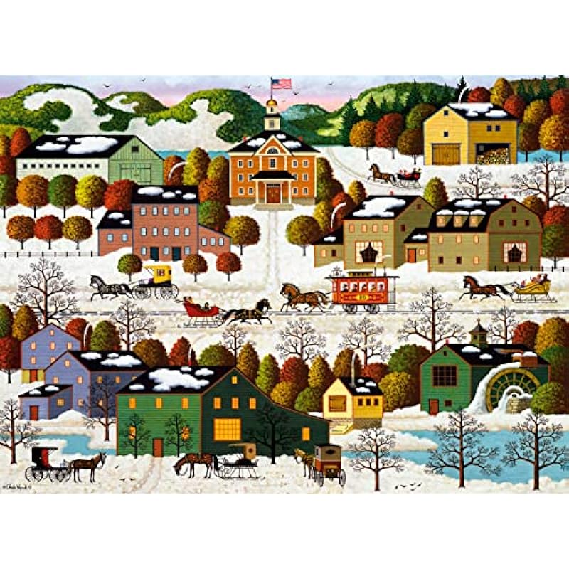 Buffalo Games Charles Wysocki 1000 Piece Puzzle Review