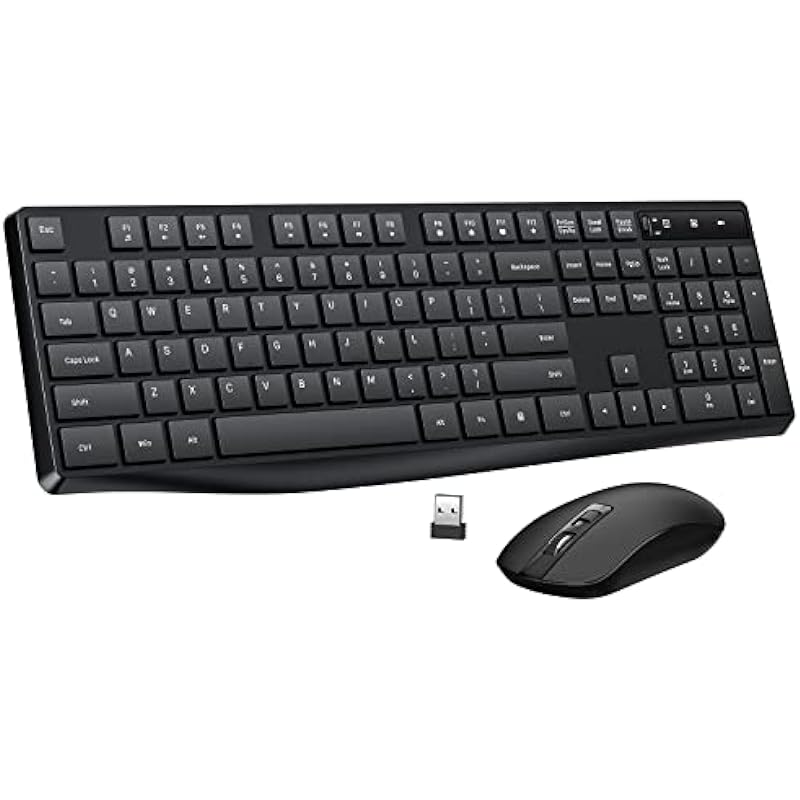 Lovaky 2.4G Full-Sized Ergonomic Keyboard and Mouse Combo Review