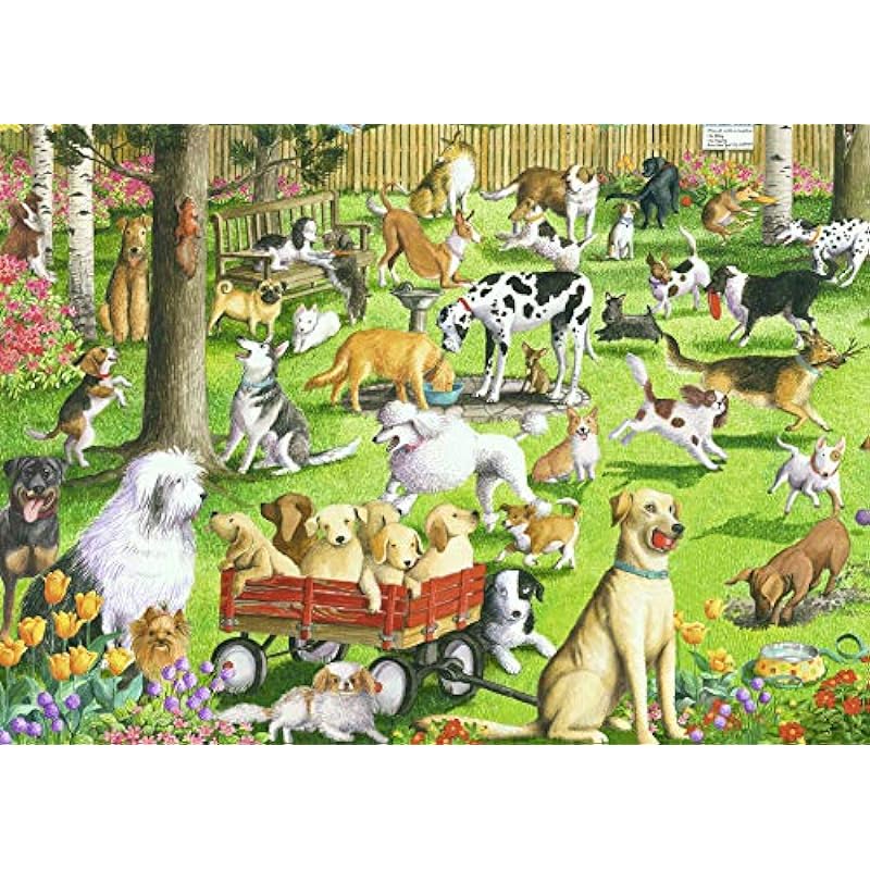 Ravensburger at The Dog Park 500 Piece Puzzle Review - A Must-Have for Puzzle Lovers