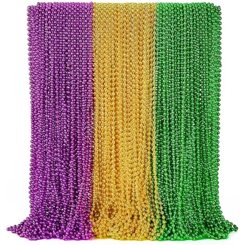 EOBOH's 72PCS Mardi Gras Beads: The Ultimate Celebration Accessory