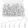 Romeda 90 Pcs White Ceiling Hooks Kit: Transform Your Space with Ease