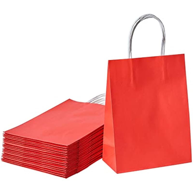 SUNCOLOR 24 Pack Red Small Party Favor Bags: An In-Depth Review