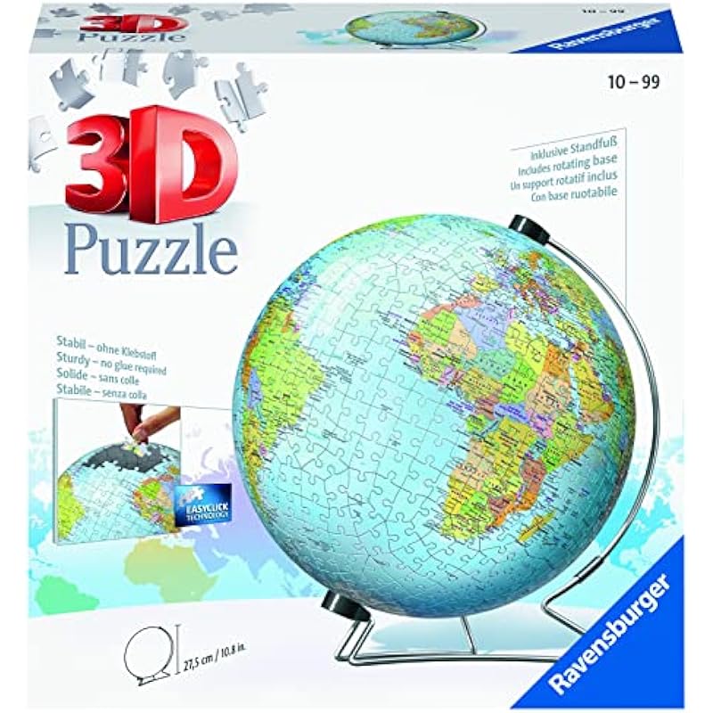 Ravensburger The Earth 3D Jigsaw Puzzle Review