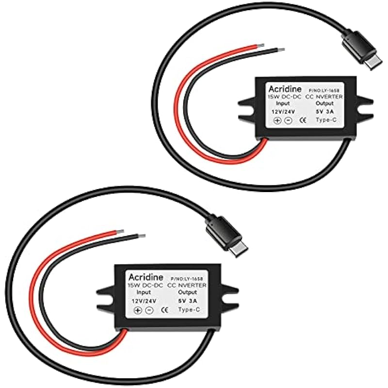 DC 12V/24V to 5V USB-C Buck Converter Review: A Must-Have for Electronics