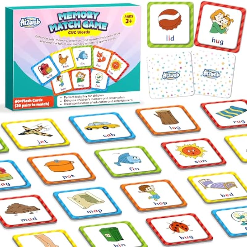 Aizweb CVC Word Matching Game Review: A Must-Have Educational Toy