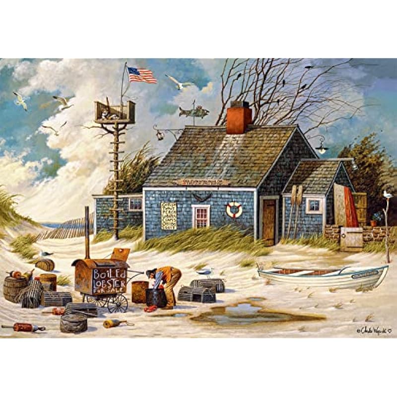 Buffalo Games - Charles Wysocki 300 Piece Jigsaw Puzzle Review