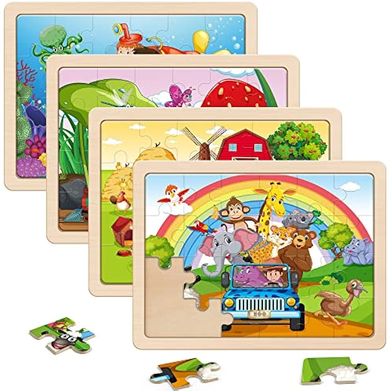 Detailed Review of SYNARRY Wooden Puzzles for Kids Ages 3-5