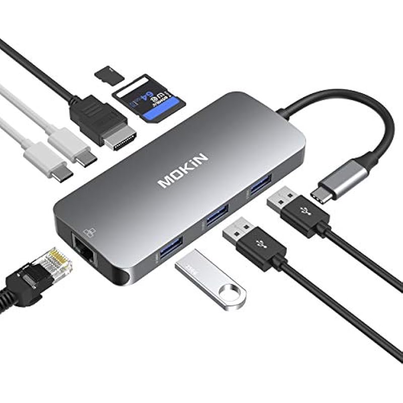 MOKiN 9 in 1 USB C Hub Review: Maximize Your MacBook's Potential