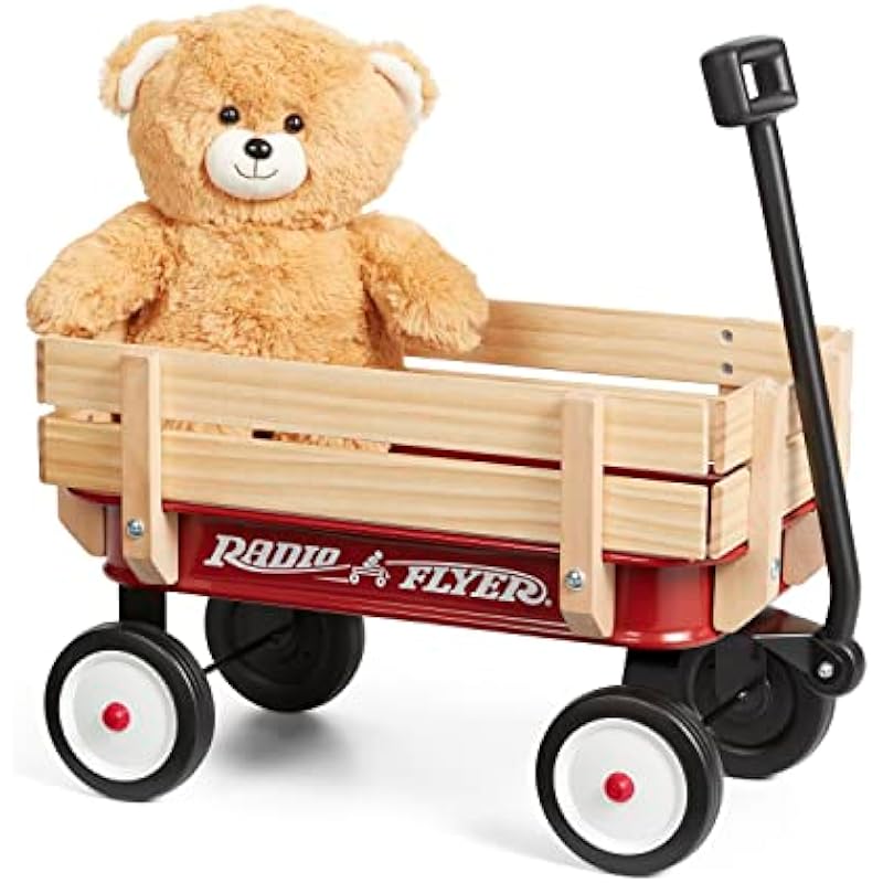 Radio Flyer My 1st Steel & Wood Toy Wagon with Teddy Bear: A Treasure Trove of Memories