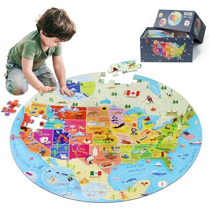 DIGOBAY United States Puzzle Review: Fun & Educational Jigsaw for Kids