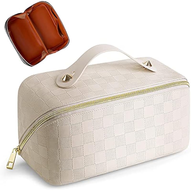 Large Capacity Travel Cosmetic Bag Review: Stylish and Functional