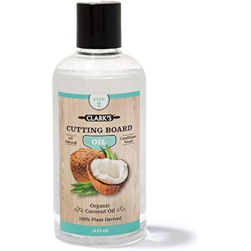 CLARK'S Coconut Cutting Board Oil: Transform Your Kitchen Wood Care