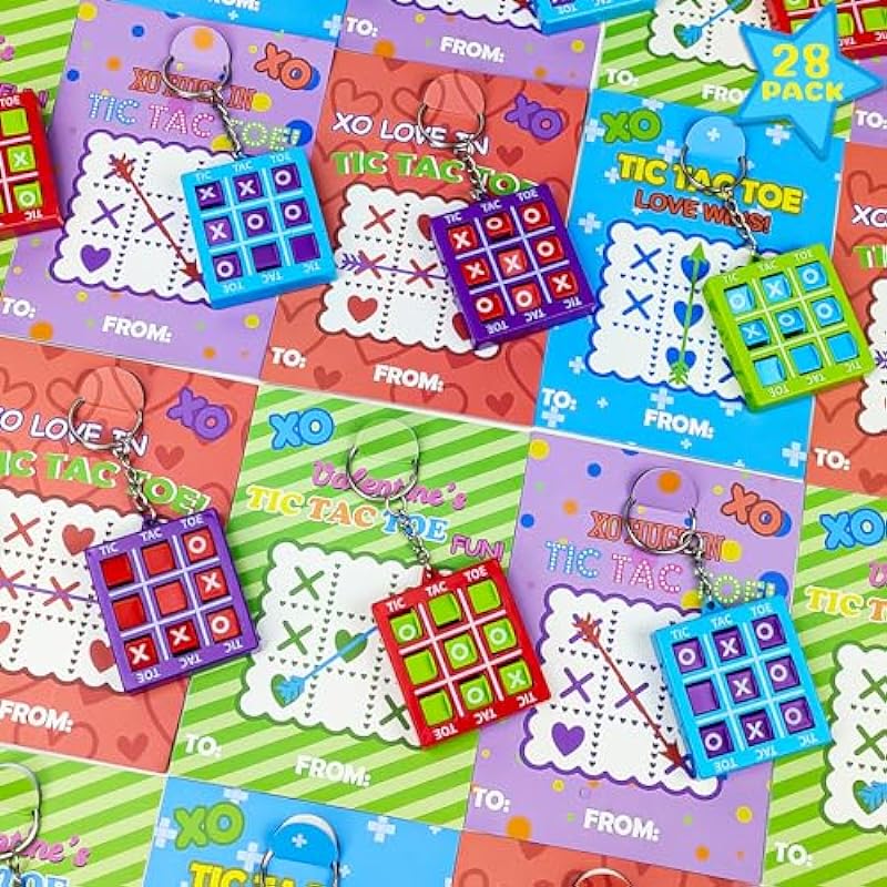 Kannove Valentine's Day Tic Tac Toe Keychains Review: The Perfect Gift for Kids