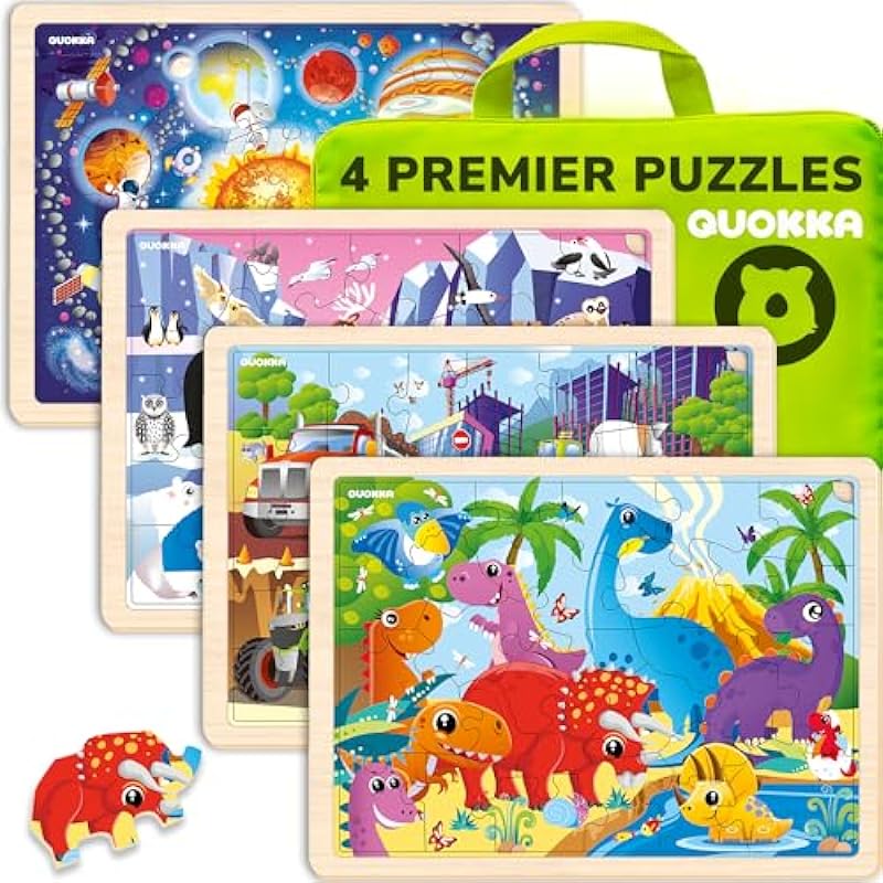 QUOKKA 4SET Puzzles Review: A Must-Have Educational Toy