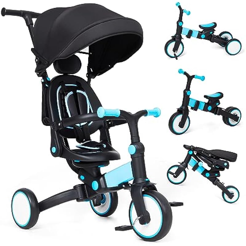 GAOMON 7 in 1 Baby Tricycle: The Ultimate Toddler Riding Companion