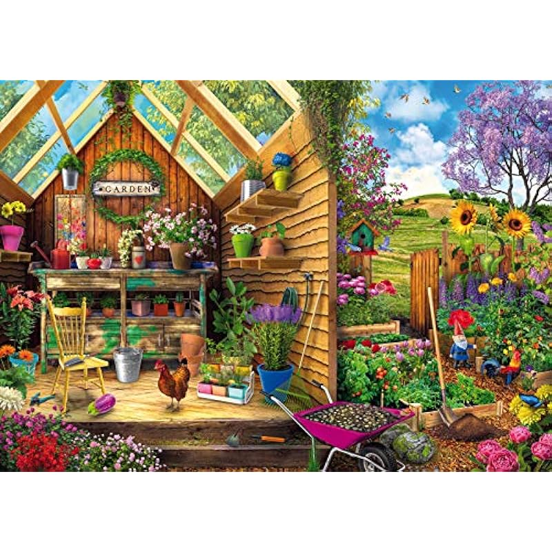 Ravensburger Gardener's Getaway 300 Piece Puzzle Review