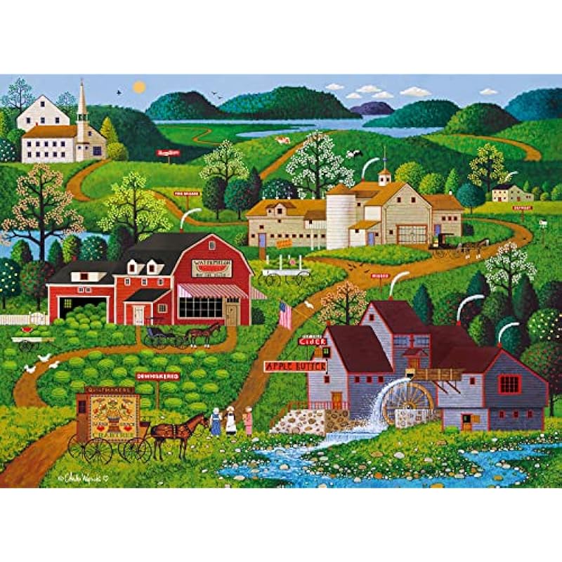 Buffalo Games Charles Wysocki Burma Road Puzzle Review