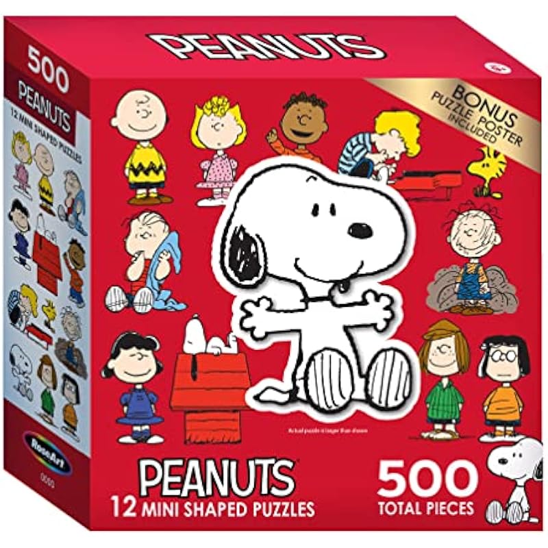 Cra-Z-Art RoseArt Peanuts 500 Piece Jigsaw Puzzle Review