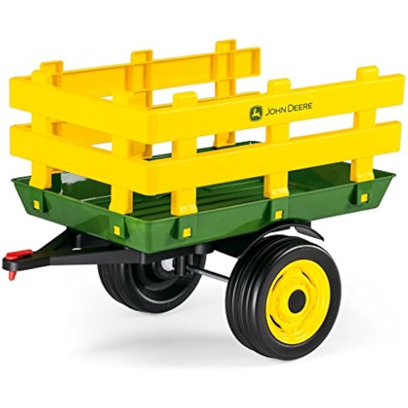 Peg Perego John Deere Stakeside Trailer Ride On Review: A Parent's Perspective