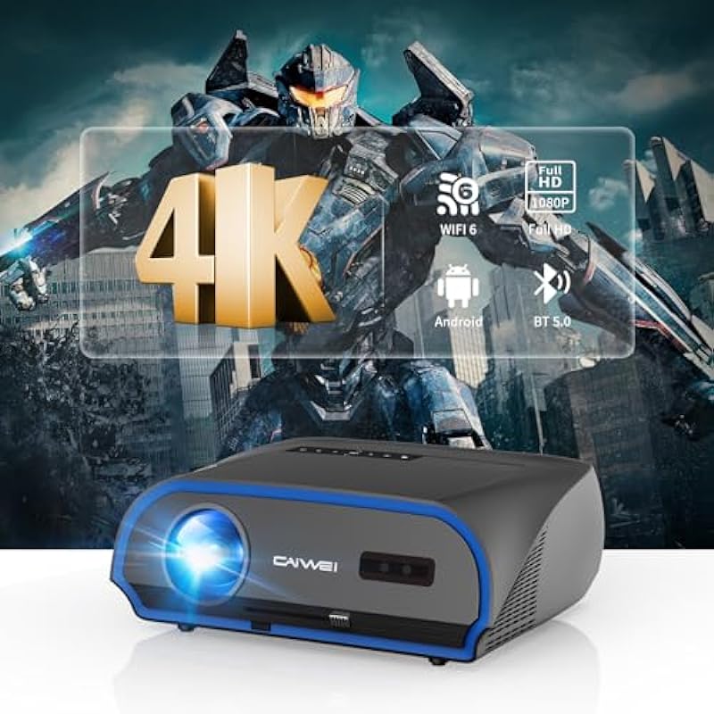 Elevate Your Home Cinema with CAIWEI Smart 4K Projector Review