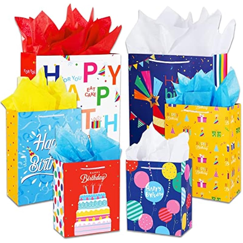 Elevate Your Gift Giving with the 12 Pcs Birthday Gift Bag Set Review