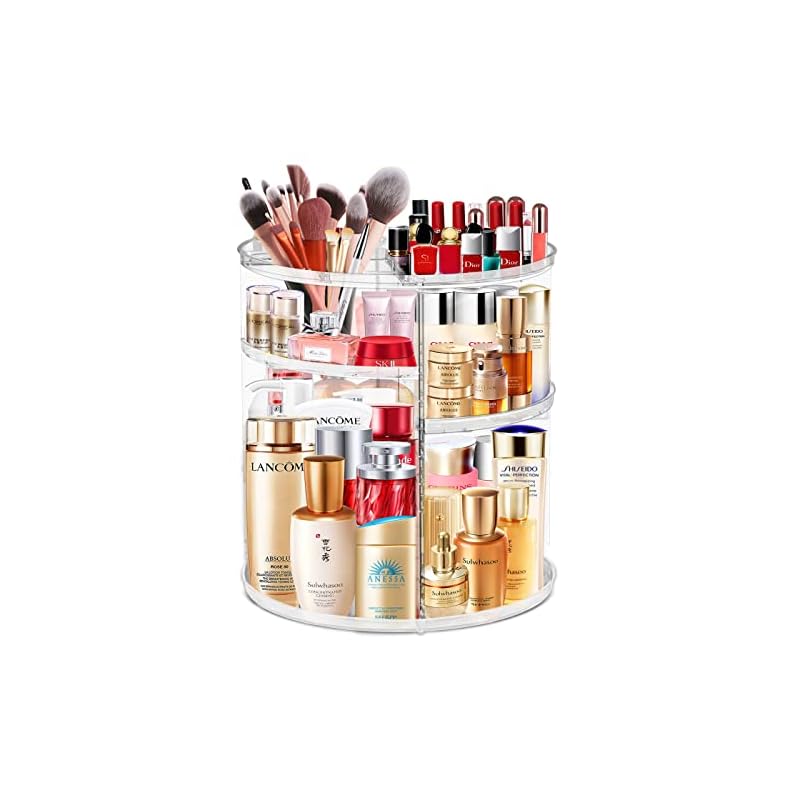 LeeWent 360 Acrylic Rotation Makeup Organizer Review