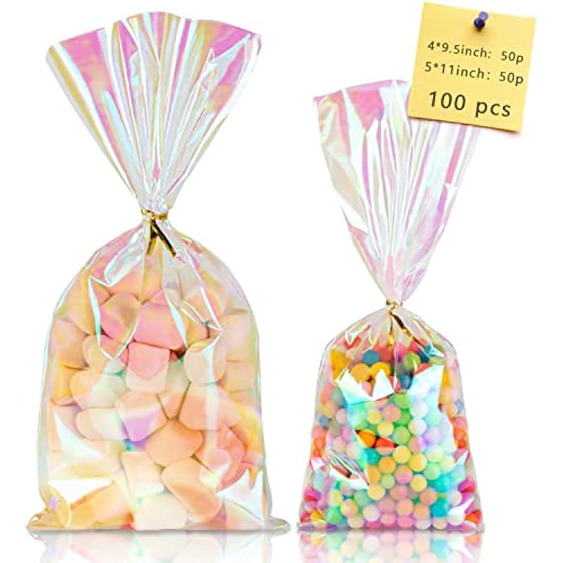 Labeol Iridescent Cellophane Bags Review: A Sparkling Touch to Your Gifts